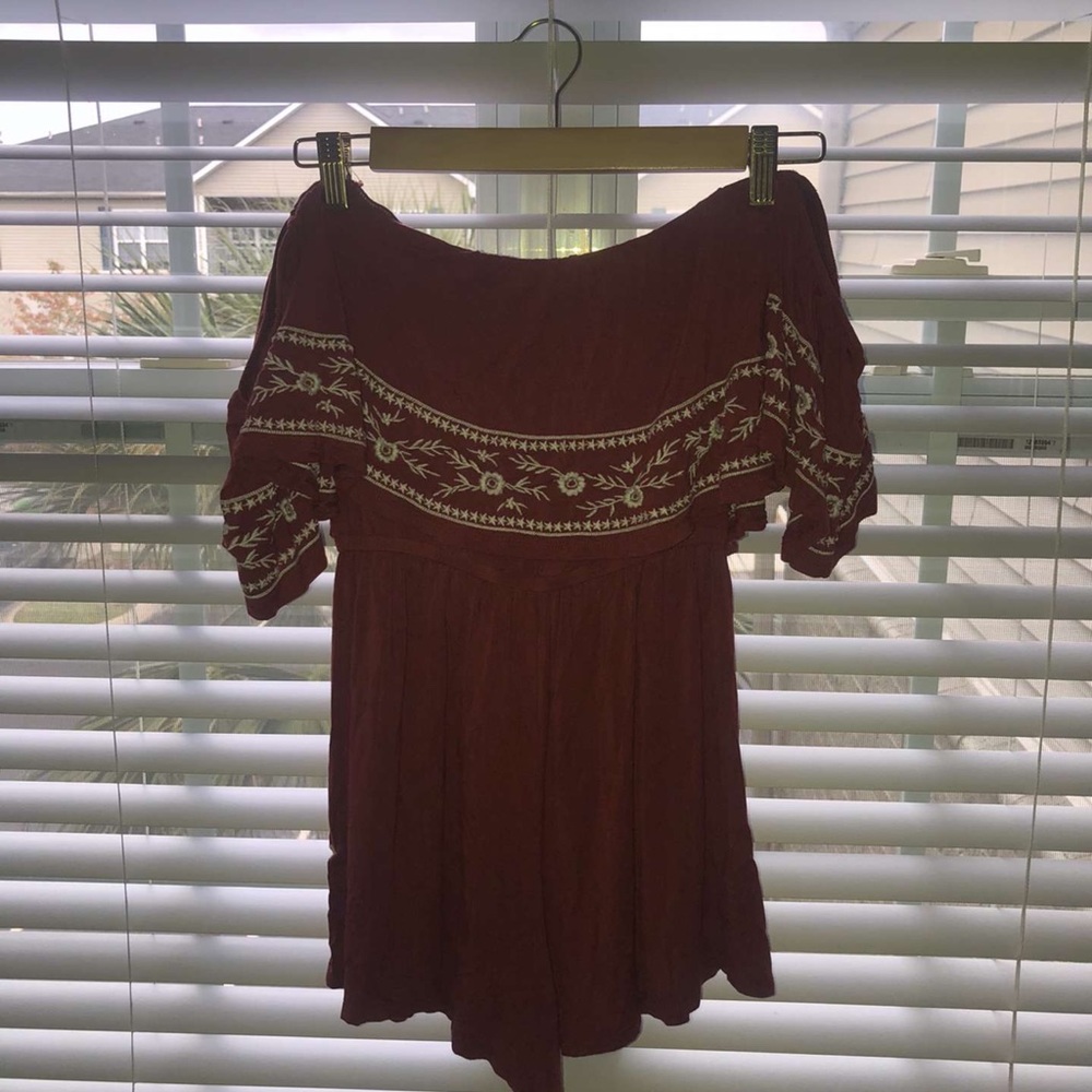 Off the Shoulder Romper